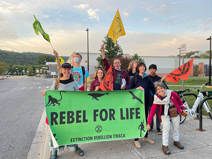 Ithaca activists march for climate change policies 
